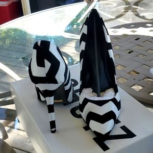 Schultz Gilberta Maxi Zig Blk/white